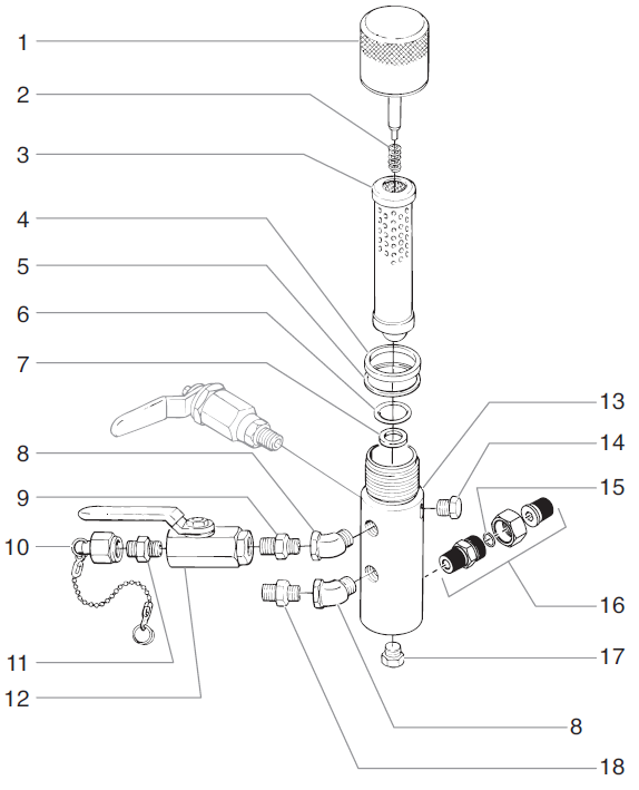 PowrLiner 6900XLT Filter Assembly (P/N 779-098)